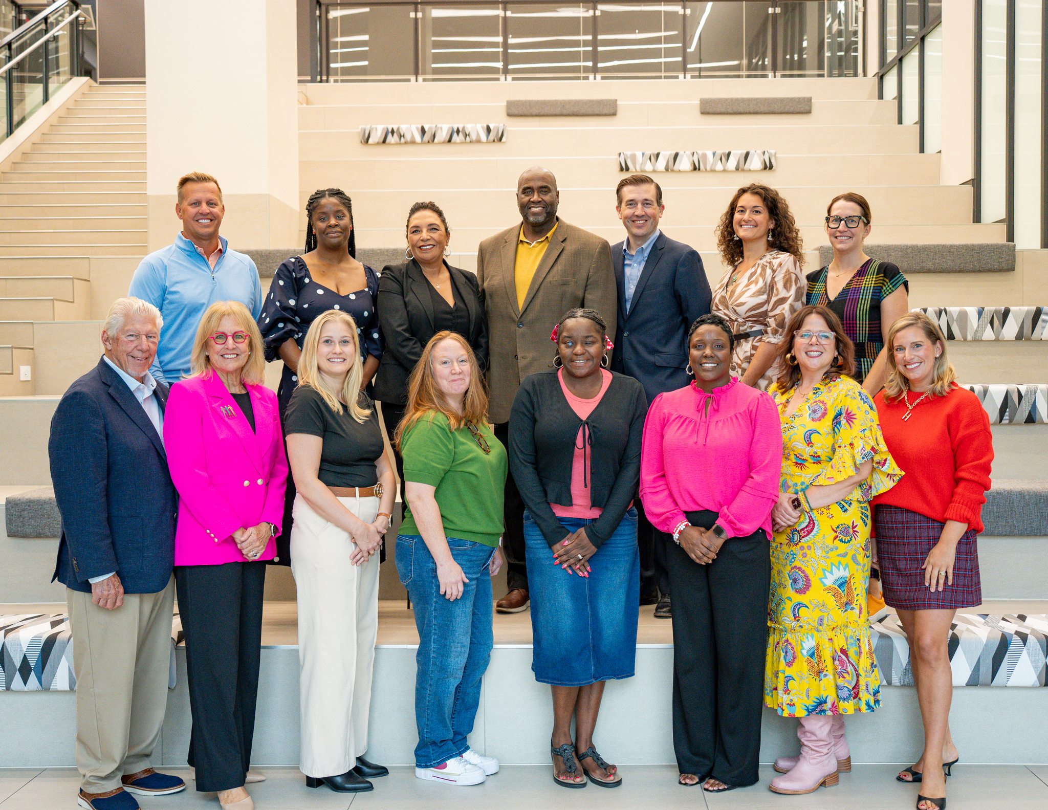 Stryker Johnston Foundation board and staff members gathered together